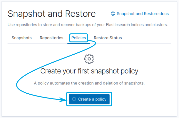Automated Snapshots in Elastic